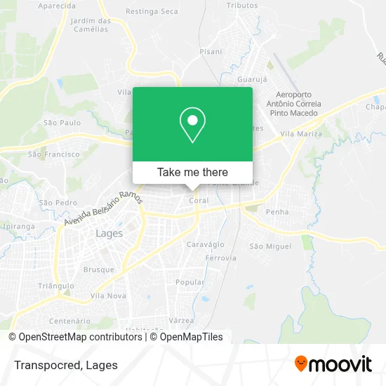 Transpocred map