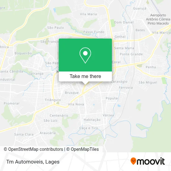Tm Automoveis map