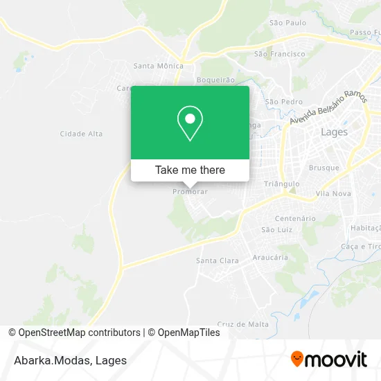 Abarka.Modas map