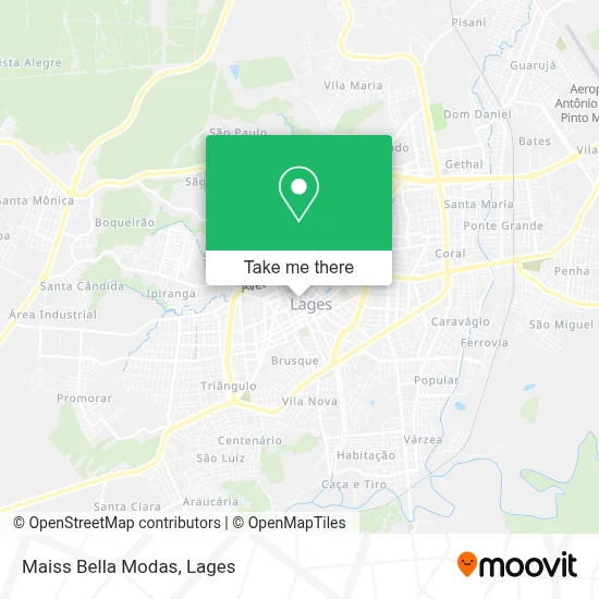 Maiss Bella Modas map