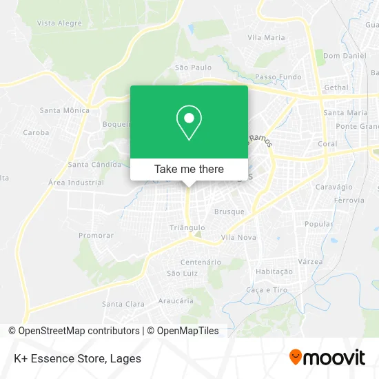 K+ Essence Store map
