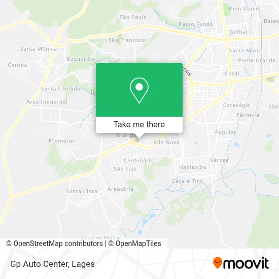 Gp Auto Center map