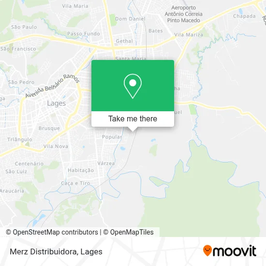Merz Distribuidora map