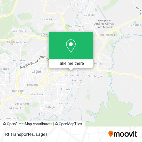 Rt Transportes map