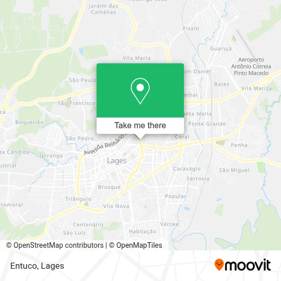 Entuco map
