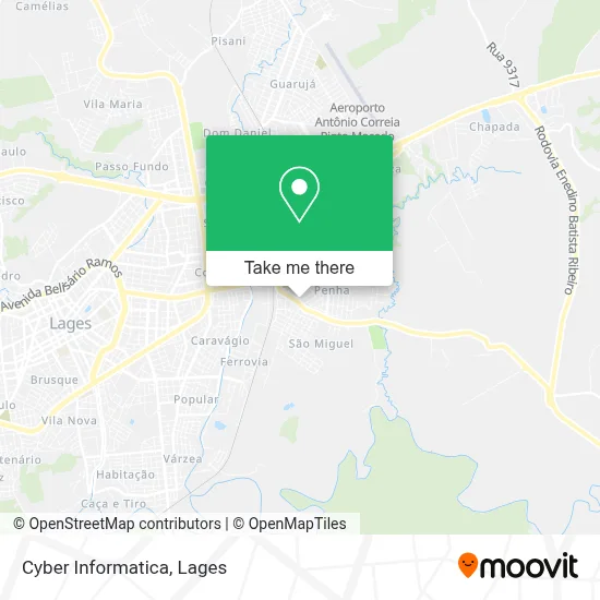 Cyber Informatica map