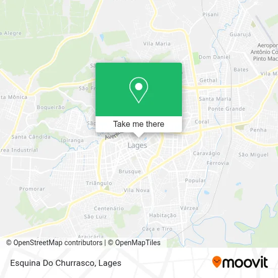 Esquina Do Churrasco map