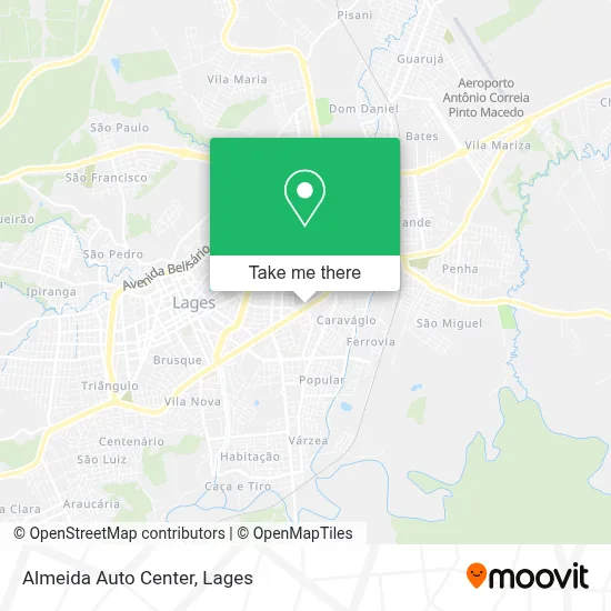 Almeida Auto Center map