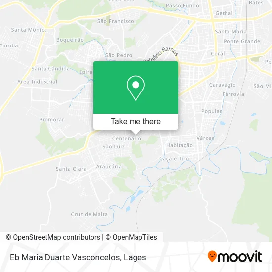 Eb Maria Duarte Vasconcelos map
