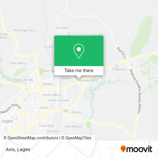 Avis map