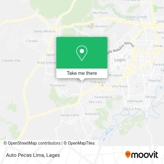 Auto Pecas Lima map