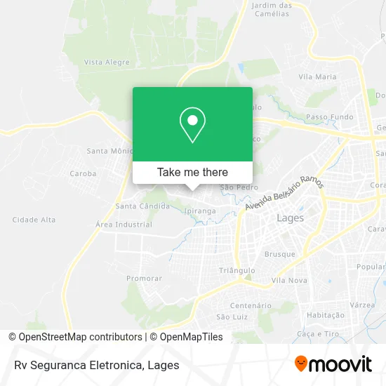 Rv Seguranca Eletronica map