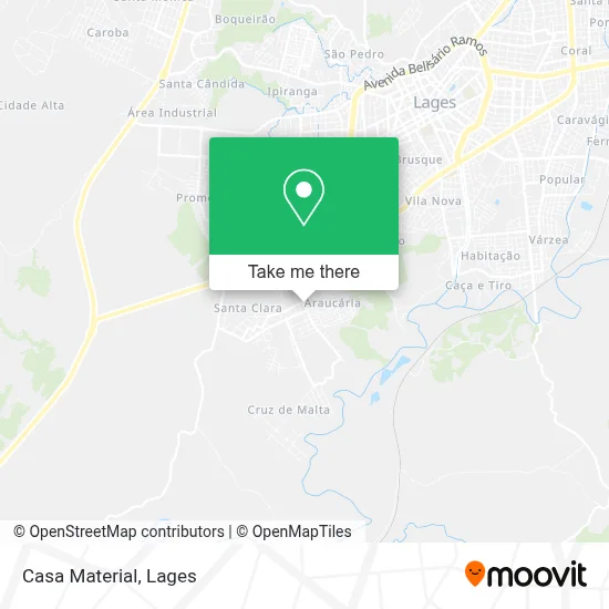 Casa Material map