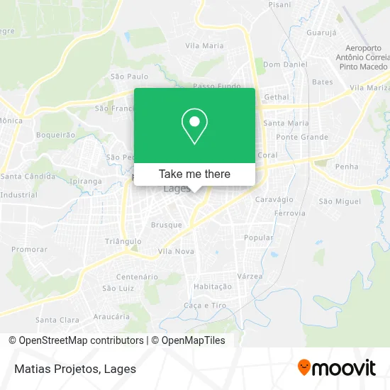 Matias Projetos map