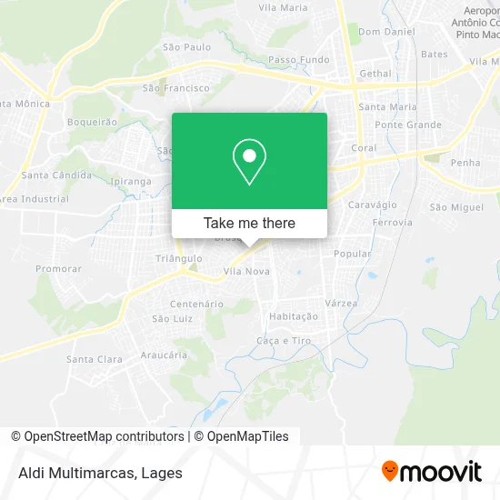 Aldi Multimarcas map