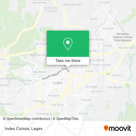 Index Cursos map