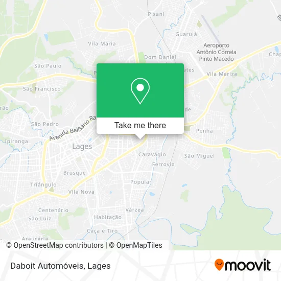 Daboit Automóveis map