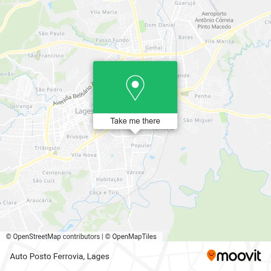 Auto Posto Ferrovia map