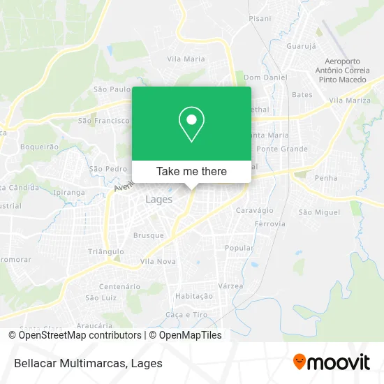 Bellacar Multimarcas map