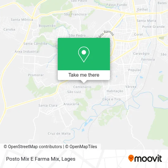 Posto Mix E Farma Mix map