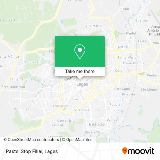 Pastel Stop Filial map
