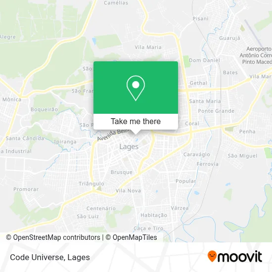 Code Universe map