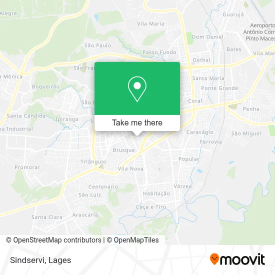 Sindservi map