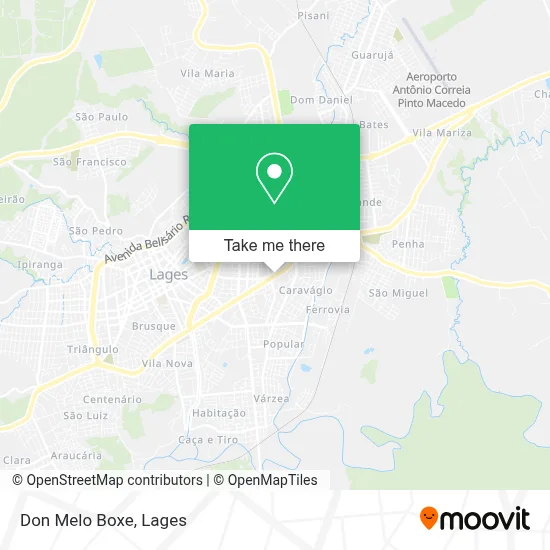 Don Melo Boxe map