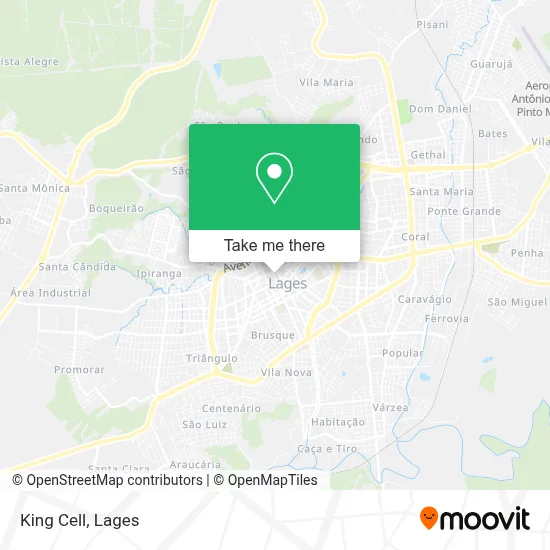 King Cell map