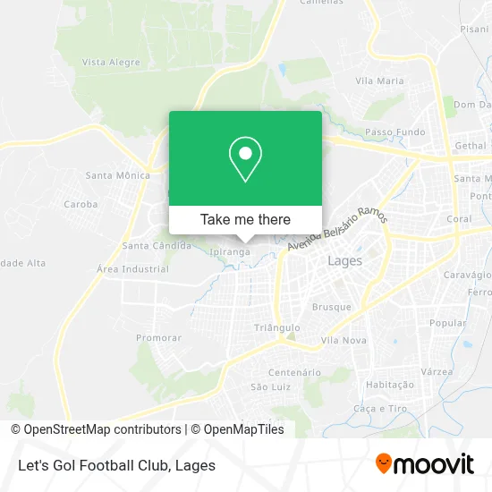Let's Gol Football Club map