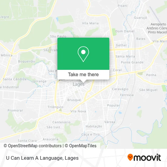 U Can Learn A Language map