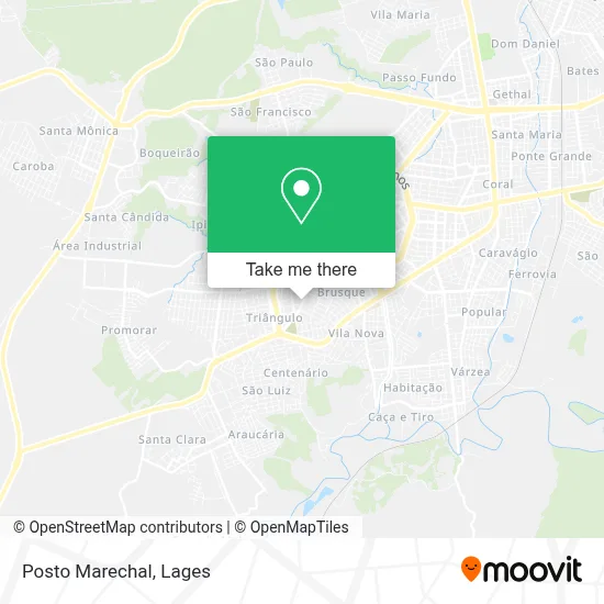 Posto Marechal map