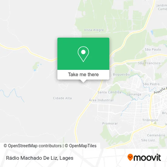 Rádio Machado De Liz map