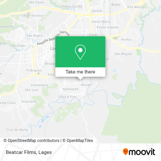 Beatcar Films map