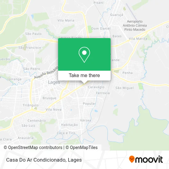 Casa Do Ar Condicionado map