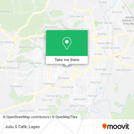 Juliu S Cafe map