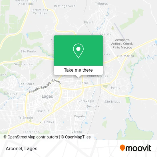 Arconel map
