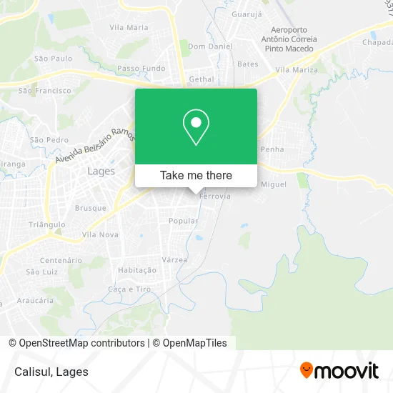 Calisul map