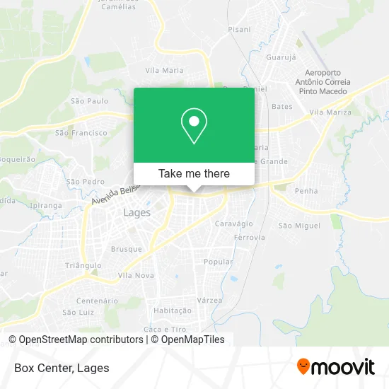 Box Center map