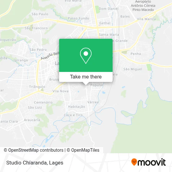Studio Chíaranda map
