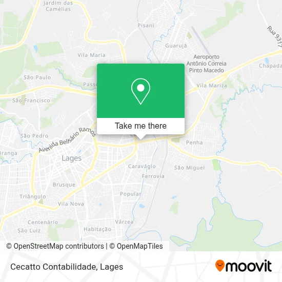 Cecatto Contabilidade map