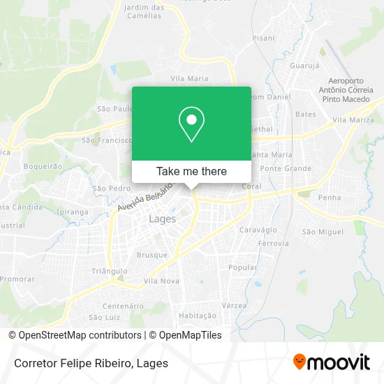 Corretor Felipe Ribeiro map