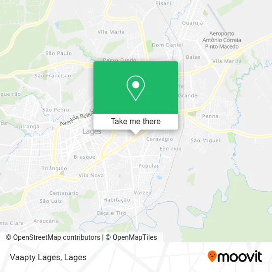 Vaapty Lages map