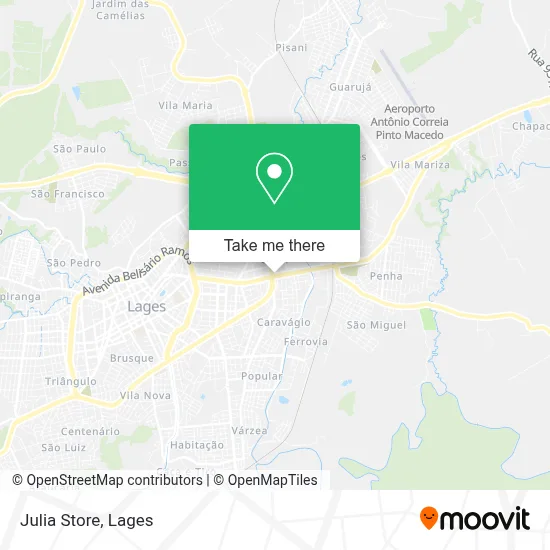 Julia Store map