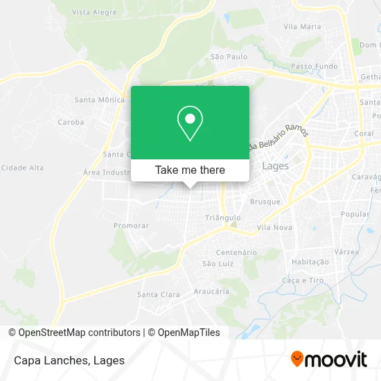 Capa Lanches map