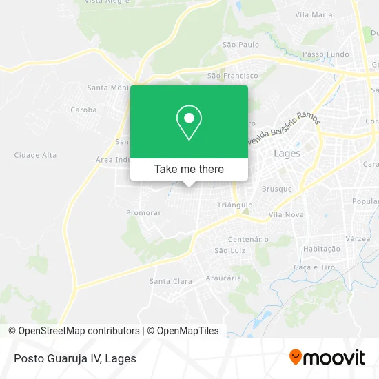 Posto Guaruja IV map