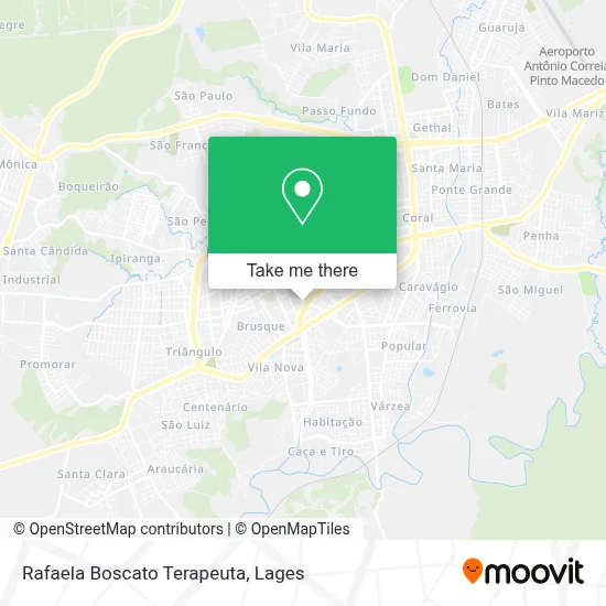 Rafaela Boscato Terapeuta map