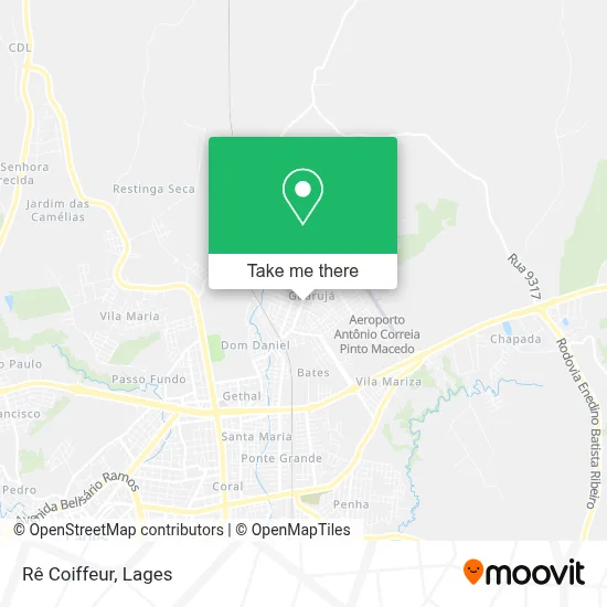 Rê Coiffeur map