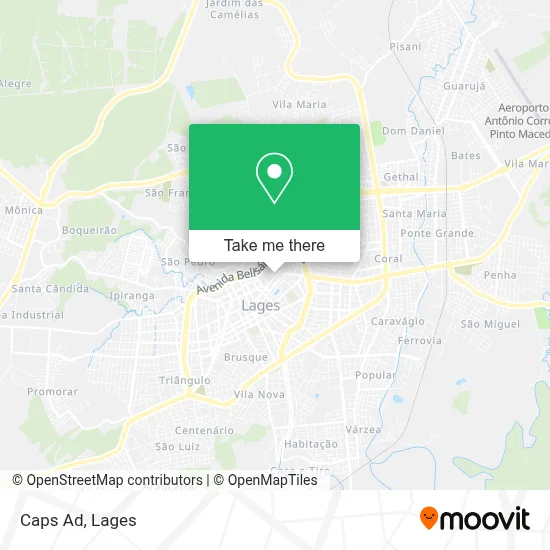 Caps Ad map