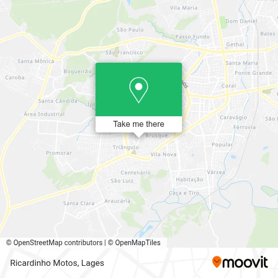 Ricardinho Motos map
